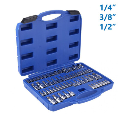 60Pcs Master Torx Socket Security Bit  External Torx Plus Socket Set