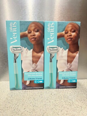 Gillette Venus Sensitive Extra Smooth Women's Razor Blades 