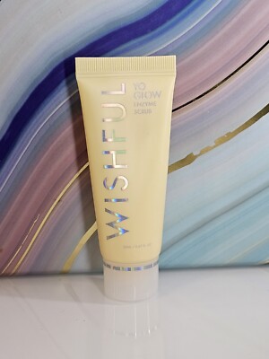 Wishful Huda Yo Glow Enzyme Scrub w/ Pineapple & Papaya Enzymes 20ml / 0.67oz
