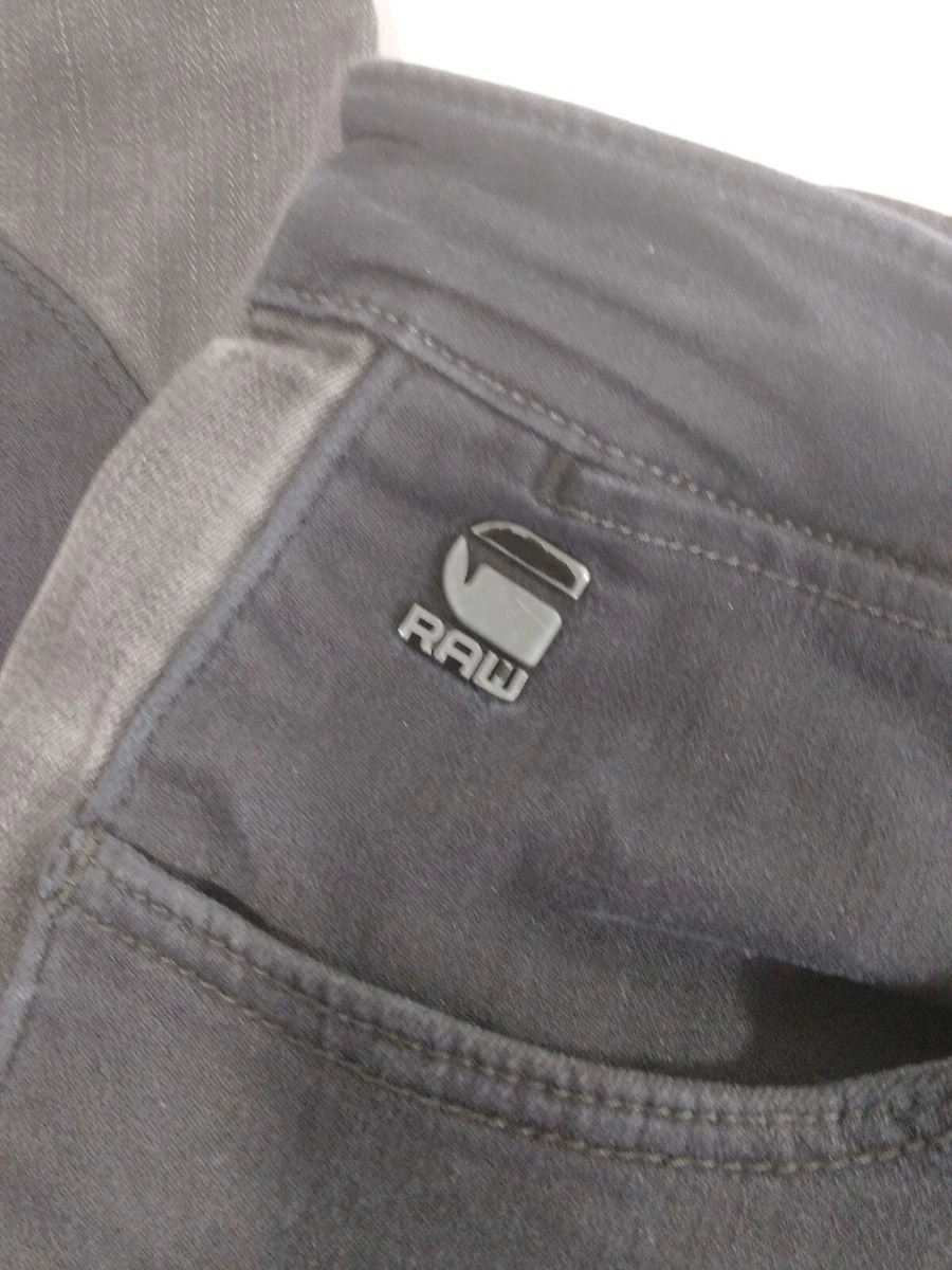 G-STAR RAW Motac-0 Skinny 3D Deconstructed Stretch Moto Black $offers 30 x  28(a)