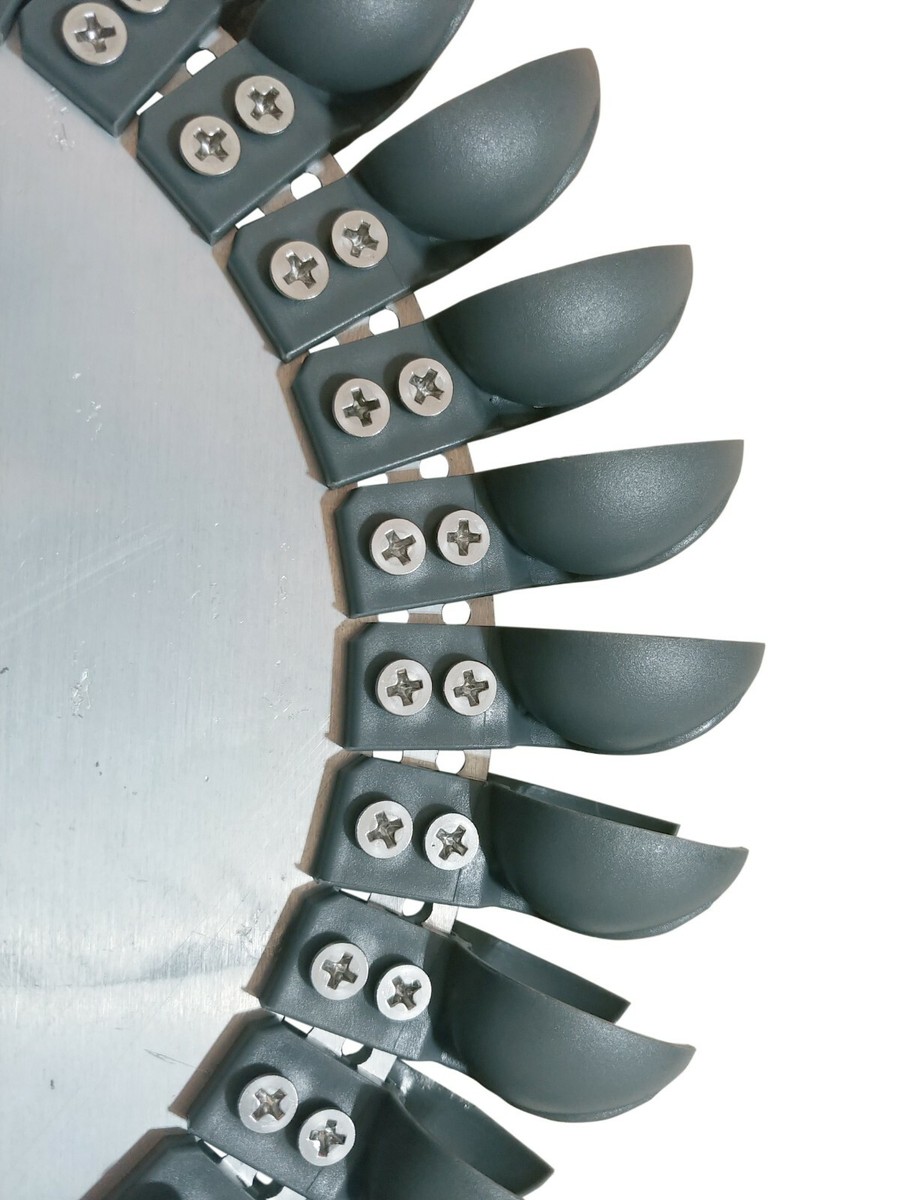 Roue de turbine Pelton, 19 cuillères assemblées 340 mm Roue de turbine Pelton, 19 cuillères assemblées 340 mm
