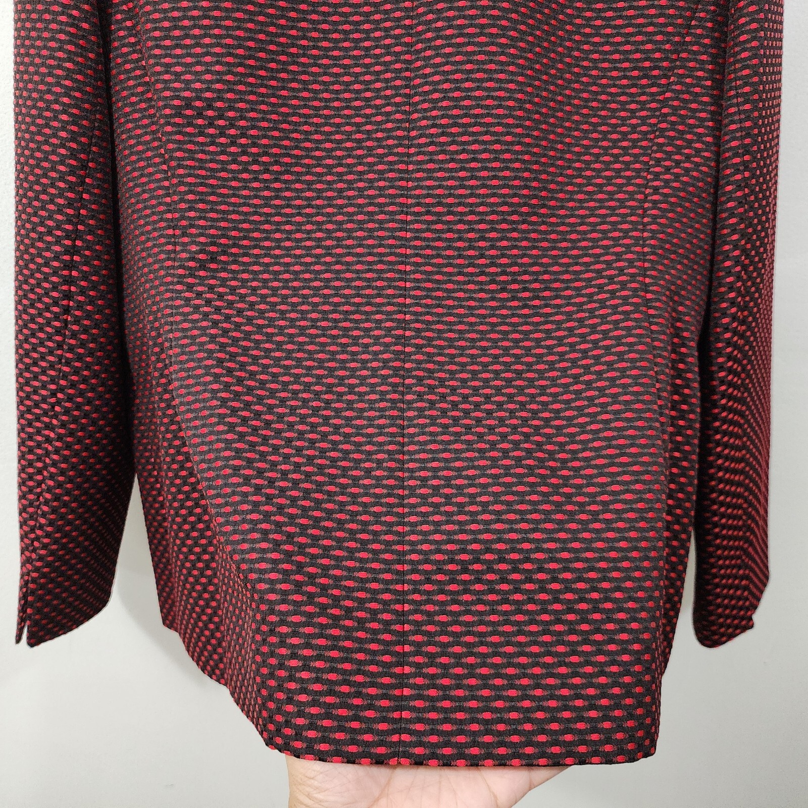 Jones Studio Separates Dot Blazer Jacket Black Re… - image 15