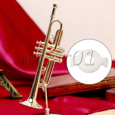 Trumpet Slot Valve Guides for B Flat Cornet Repair Tool 0.45cm Set of 18 White