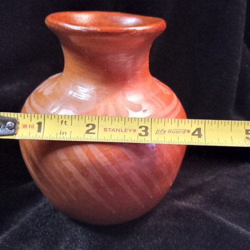 Rare antique earthenware vase pot Red Clay Primitive? Early Folk Indigenous - Picture 19 of 21