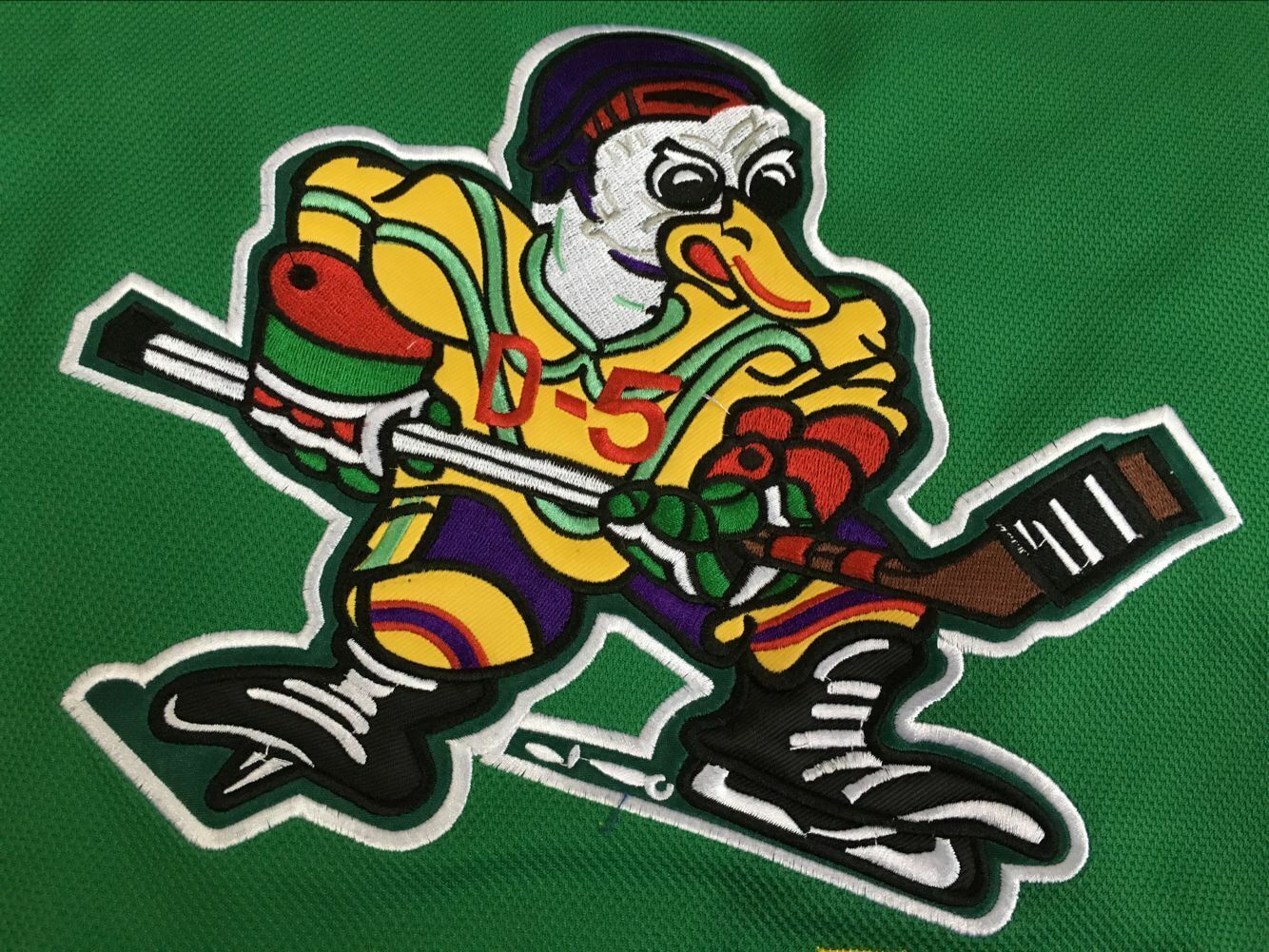  Livrania Mighty Ducks Ice Hockey Jersey #21Dean