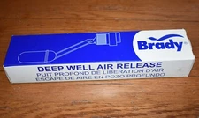 NEW Brady Campbell BAR-125 BAR 125 Deep Well Air Release ABS