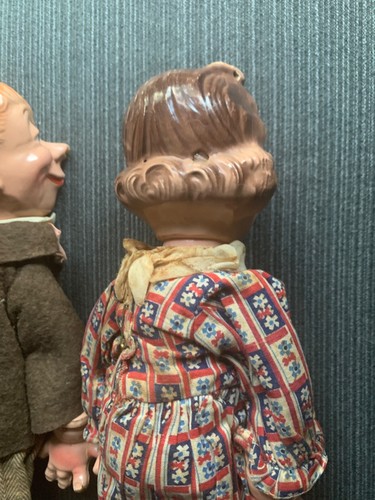 1940s Ideal Doll Co. Mortimer Snerd & Baby Snooks Vintage Dolls *Rare Find - Picture 14 of 16