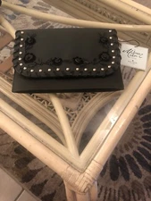 NWT Kate Spade NY Madison Avenue Daniels Vita Embellished Floral Clutch Handbag