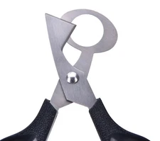 2 PACK BLACK STAINLESS STEEL QUAIL EGG SCISSOR OPENER CRACKER SHELL