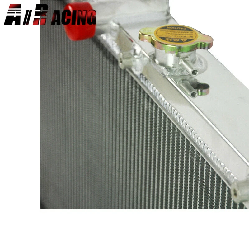 Nuevo radiador de carreras de rendimiento manual de aluminio 2 filas para Honda Prelude 97-01 Foto 3 de 4