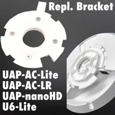 Unifi Ubiquiti Replacement Mounting Bracket UAP-AC-LR , AC-Lite, nanoHD, U6-Lite
