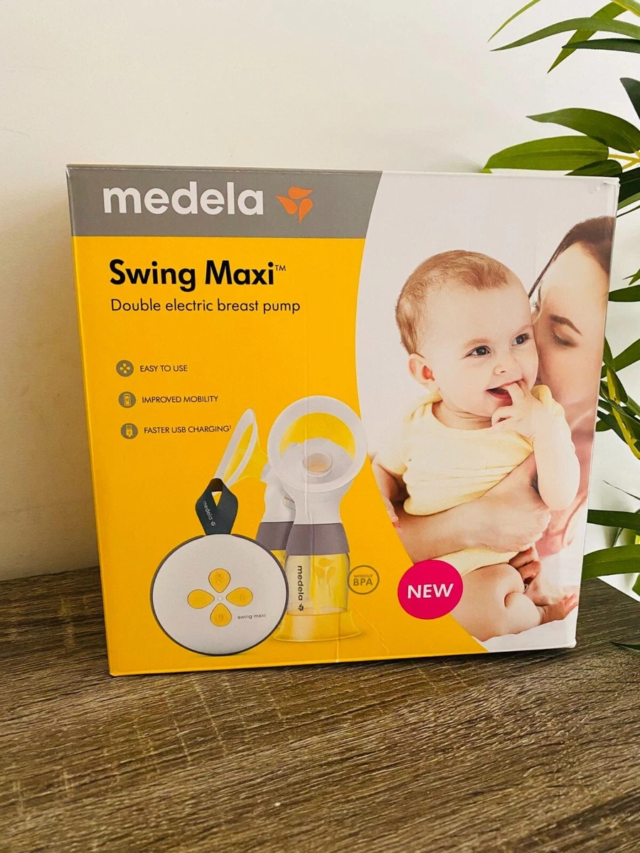 Medela Swing Maxi Electric DOUBLE Breast Pump, Pumping/Nursing Bra &  Accessories 7612367026154