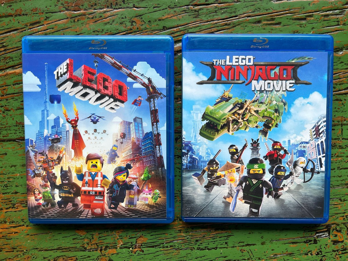 The Lego Movie & The Lego Ninjago Movie DVD Blu Ray Combo