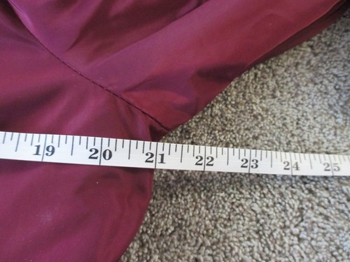 Women's Forever 21, Zip Up Jacket with Attached Hoodie, Maroon, Size Medium, VGC - Picture 4 of 9