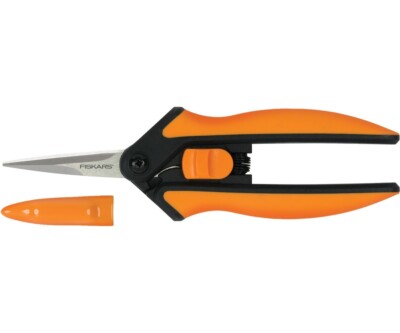 Fiskars Softouch Micro-Tip Pruning Snip Stainless Steel Blade