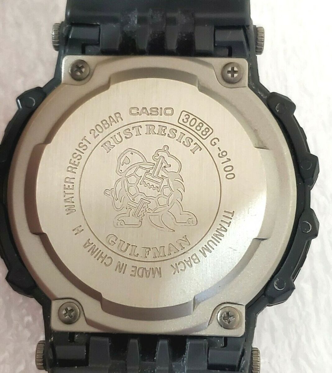 Casio Gulfman G-Shock G-9100 Wrist Watch Module 3088 watch Casio Gulfman G-Shock G-9100 Wrist Watch Module 3088 watch