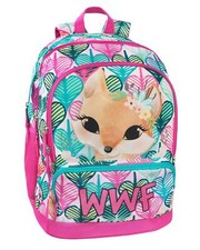 Zaino Scuola Organizzato WWF Illustrato