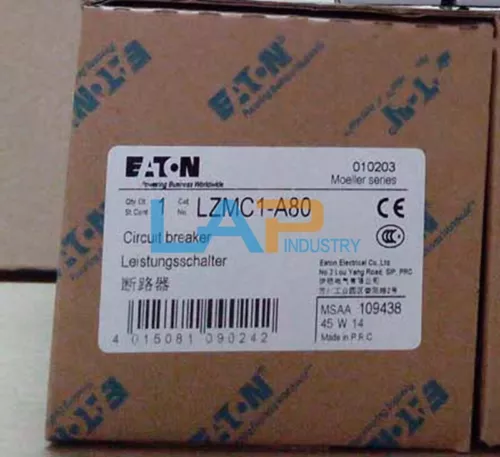 1PCS NEW FOR EATON circuit breaker LZMC1-A80 3P 80A
