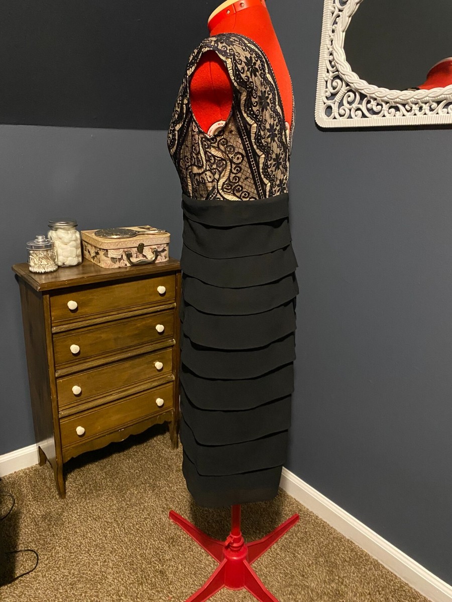 Jessica Howard Evenings Black & Gold Women's Cocktail Dress - 6 | eBay Jessica Howard Evenings Black & Gold Women's Cocktail Dress - 6 | eBay