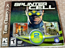 Tom Clancy's Splinter Cell & Pandora Tomorrow 2 Pack (PC, 2004)