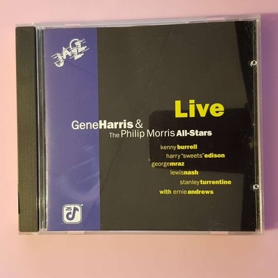 GENE HARRIS & PHILIP MORRIS ALL-STARS live DISCTRONICS EC EX/EX (Album CD, Jazz)