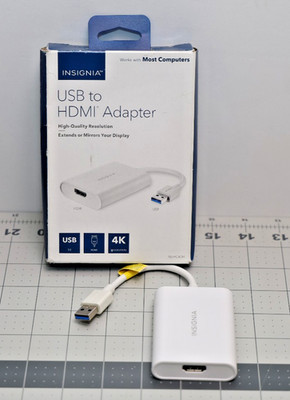 Insignia USB to HDMI Adapter - NS-PCA3H Video Through USB 3.0 |pa3