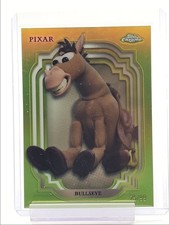 BULLSEYE 2024 TOPPS CHROME DISNEY PIXAR GREEN REFRACTOR #68 /99 Q3824