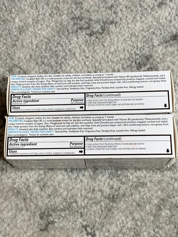 **LOTE DE 2**40 ml Bálsamo La Roche Posay CICAPLAST BAUME B5 1,35 oz EXP. 01/2027 Foto 2 de 3