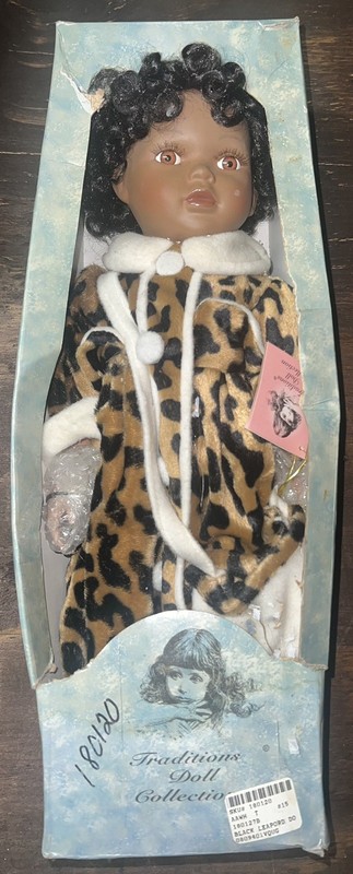 Vintage Traditions Doll Collection African American 19” NIB