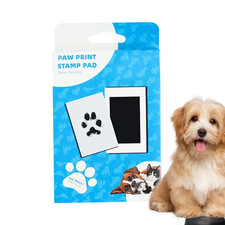 Dog Footprint Kit Pet Handprint Footprint Kit Pet Cat Dog Paw Print Ink Kit Safe