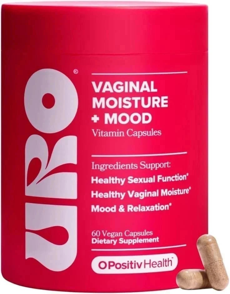 New URO Vaginal Moisture & Mood Capsules - Daily Women's Health Supplement
