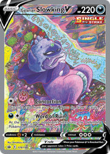 Galarian Slowking V - Holo - Chilling Reign - 179/198 NM Pokemon on eBay