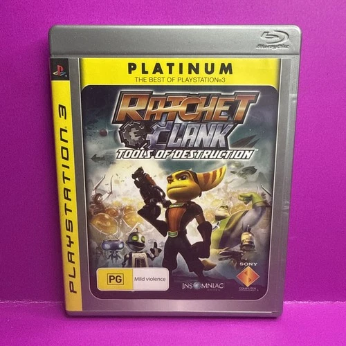 Ratchet & Clank Tools Of Destruction - Video Game Playstation 3 PS3 PAL GENUINE