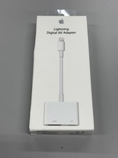 Genuine Apple Lightning Digital AV HDMI Adapter MD826AM/A A1438 Open Box