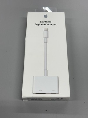 Genuine Apple Lightning Digital AV HDMI Adapter MD826AM/A A1438 Open Box