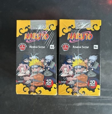 Naruto Mythos TCG Konoha Shido Booster Display 1st Edition SEALED English EN