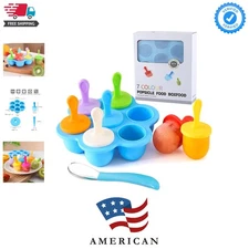 Silicone Popsicle Molds, Ice Pop Molds, Storage Container for Homemade Food, ...