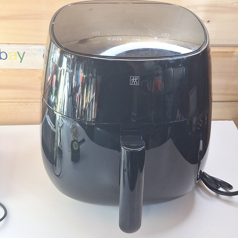 ZWILLING 4L Air Fryer LED Touch Screen 1400W Black 6 Preset Programs TESTED