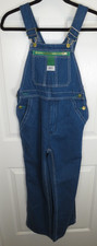 NWT Liberty Youth Size 14 Youth Bib Overalls 100 Cotton Blue Denim 1196DB
