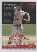 2004 Donruss Rated Rookie Press Proof Gold 5/25 Dan Haren #66 0c3