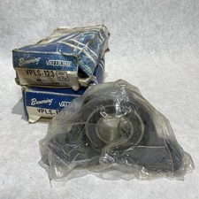 Two Browning VPLS-123 Cast Iron 2-Bolt Ball Bearing Pillow Block, 1-7/16" Bore