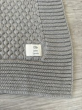 John Lewis Baby Blanket - Beige - 100 Acrylic