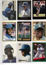 KEN GRIFFEY JR. ODDBALL MLB LOT (POST, McDONALD'S, PLAYBALL GOLD, INVESTOR'S)