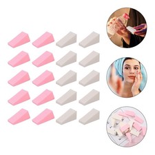 50 Pcs Facial Sponges for Makeup Foundation Applicator Puff Pads Setting Powder