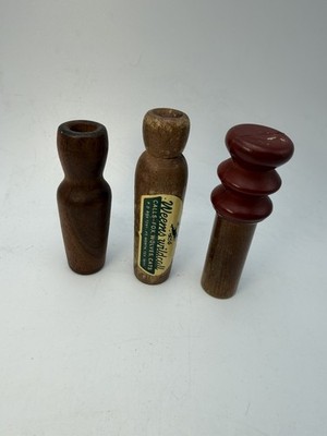 VTG PS OLT B-10 Squirrel Call, Weems Wildcall for Fox, Wolves &Cats, Duck Call  