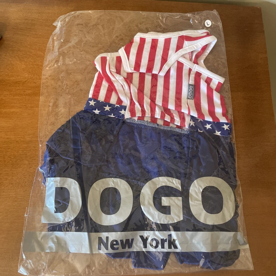 Nuevo con etiquetas Vestido Dogo American Girl Talla L para Disfraz de Perro o Fiesta Foto 2 de 4
