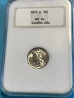 1929 D Mercury Dime NGC MS64 Old Soap