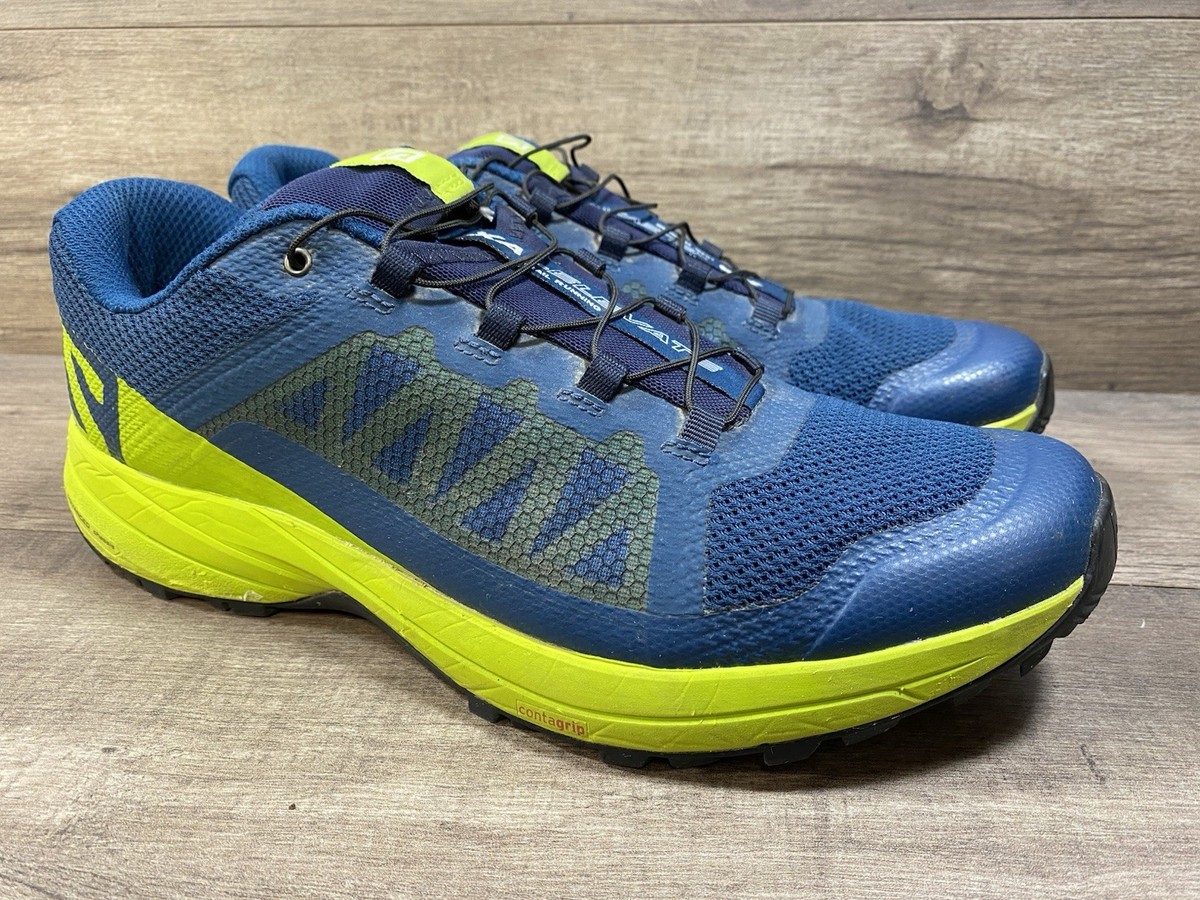 Salomon XA Elevate Trail Outdoor Running Sneakers 187982 Blue Mens Size