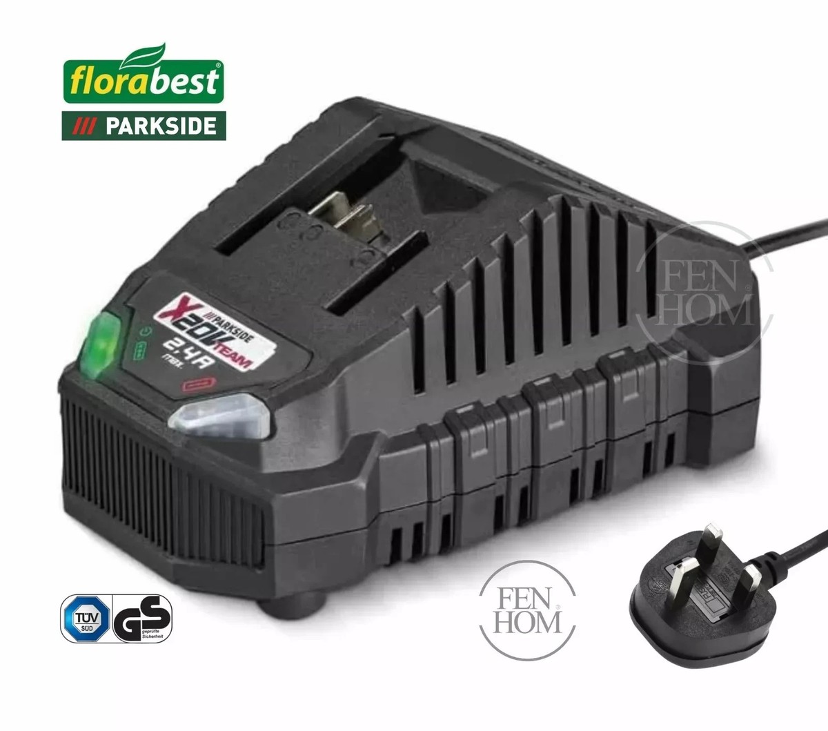 FLORABEST, PARKSIDE 20V Battery Charger Replacement (FLG 20 A1/A2