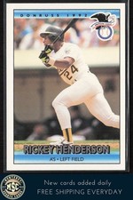 Rickey Henderson 1992 Donruss #30 NM-MT OR BETTER Oakland Athletics